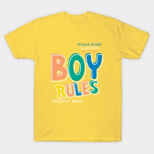 Stylish Boy Rules T-Shirt